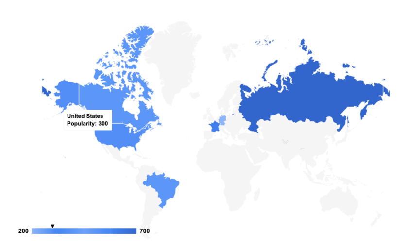 geoChart Using PHP Google Chart API