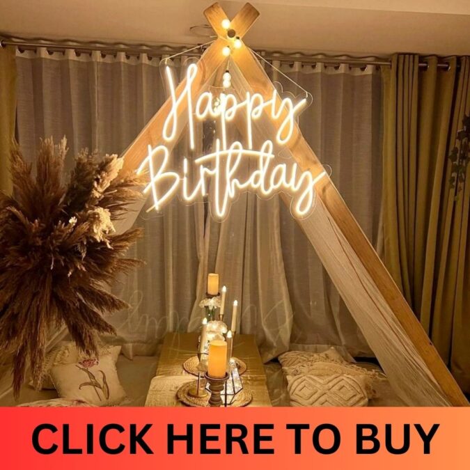 Happy Birthday Neon Light Sign to buy