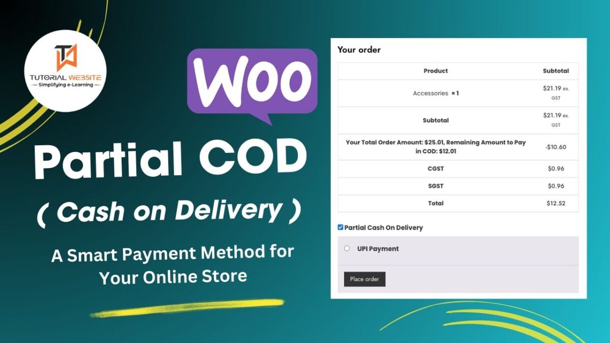 Partial Cash on Delivery (Partial COD)