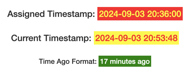  Convert a Timestamp to a Time Ago Format in PHP