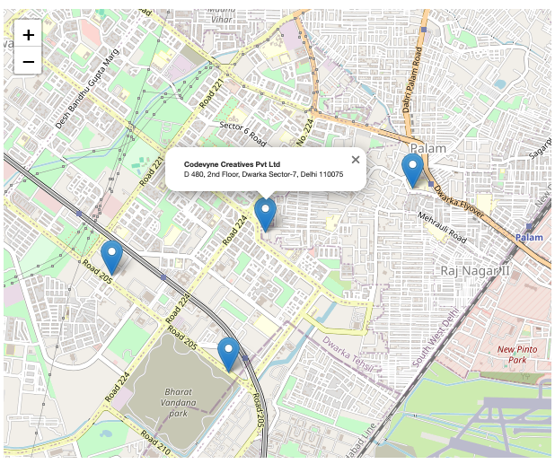 Integrate OpenStreetMap with multiple markers and info windows