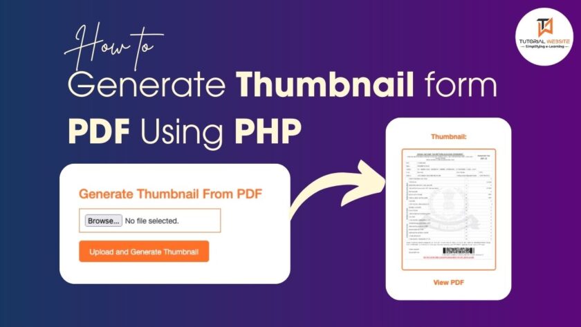 How to generate PDF thumbnail in PHP using Imagick