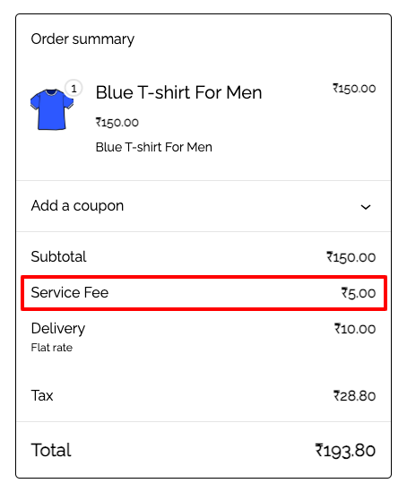 Extra Fees in WooCommerce